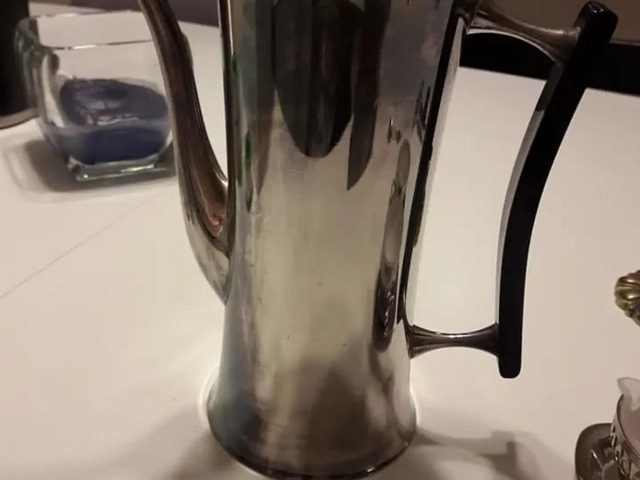Billede 2 - sølvplet kaffekande m.m.