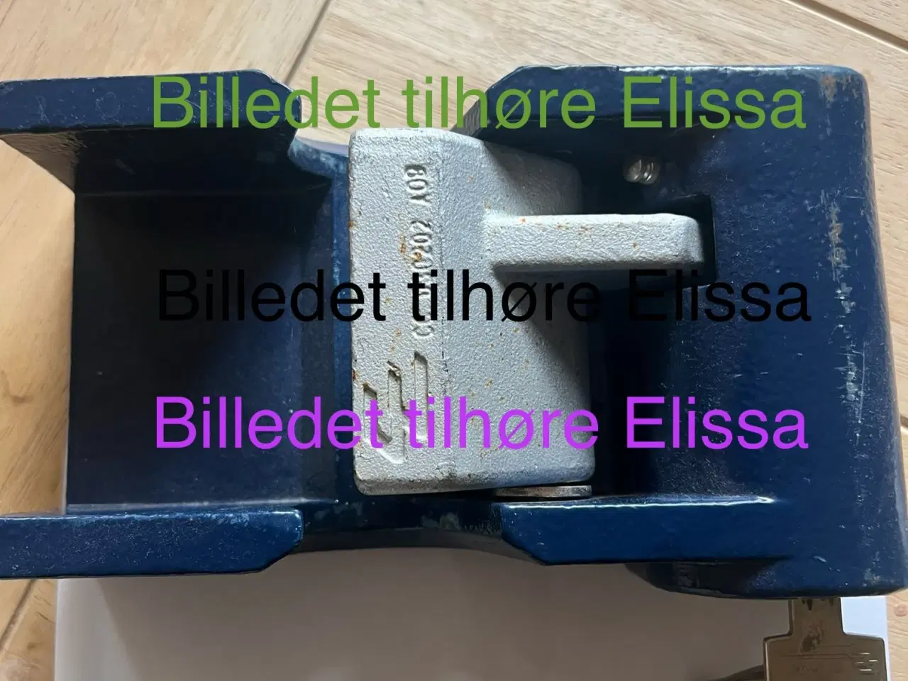 Billede 2 - Container lås med 3 nøgler 