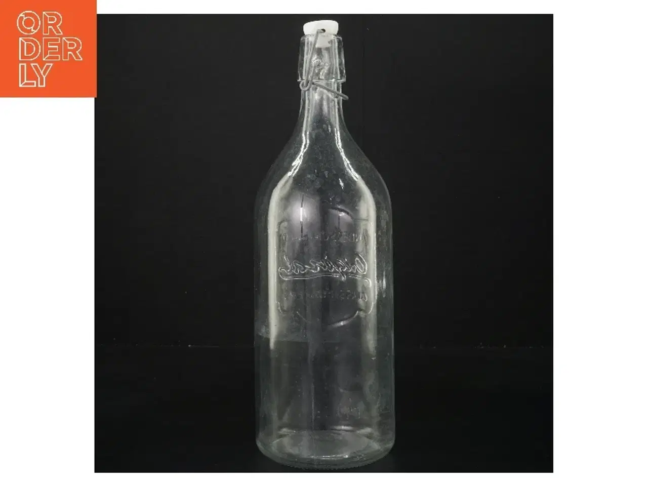 Billede 2 - Glasflaske med patentlukning (str. 28 cm)