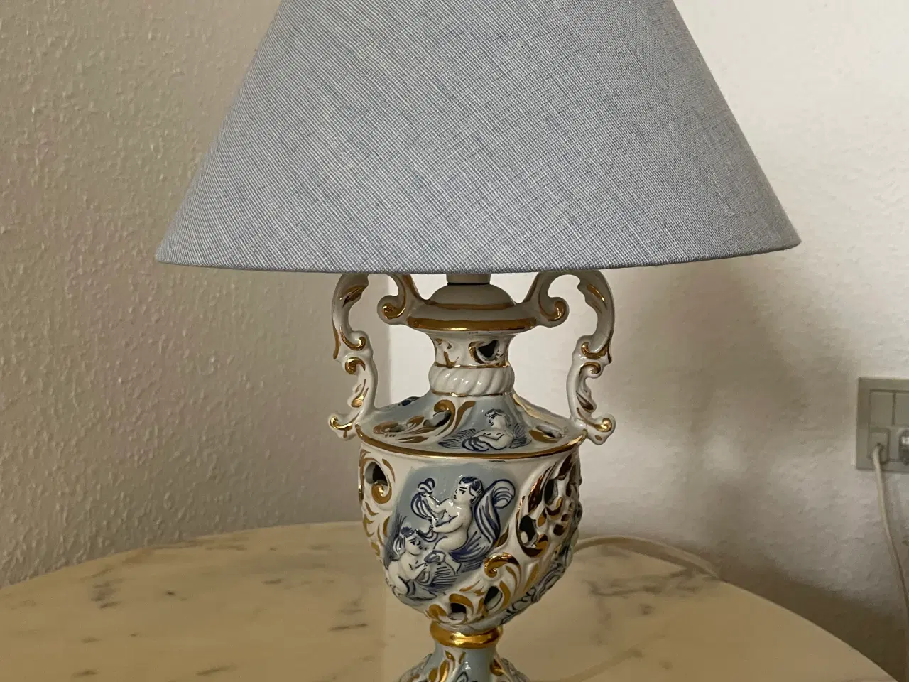 Billede 1 - Italiensk lampe