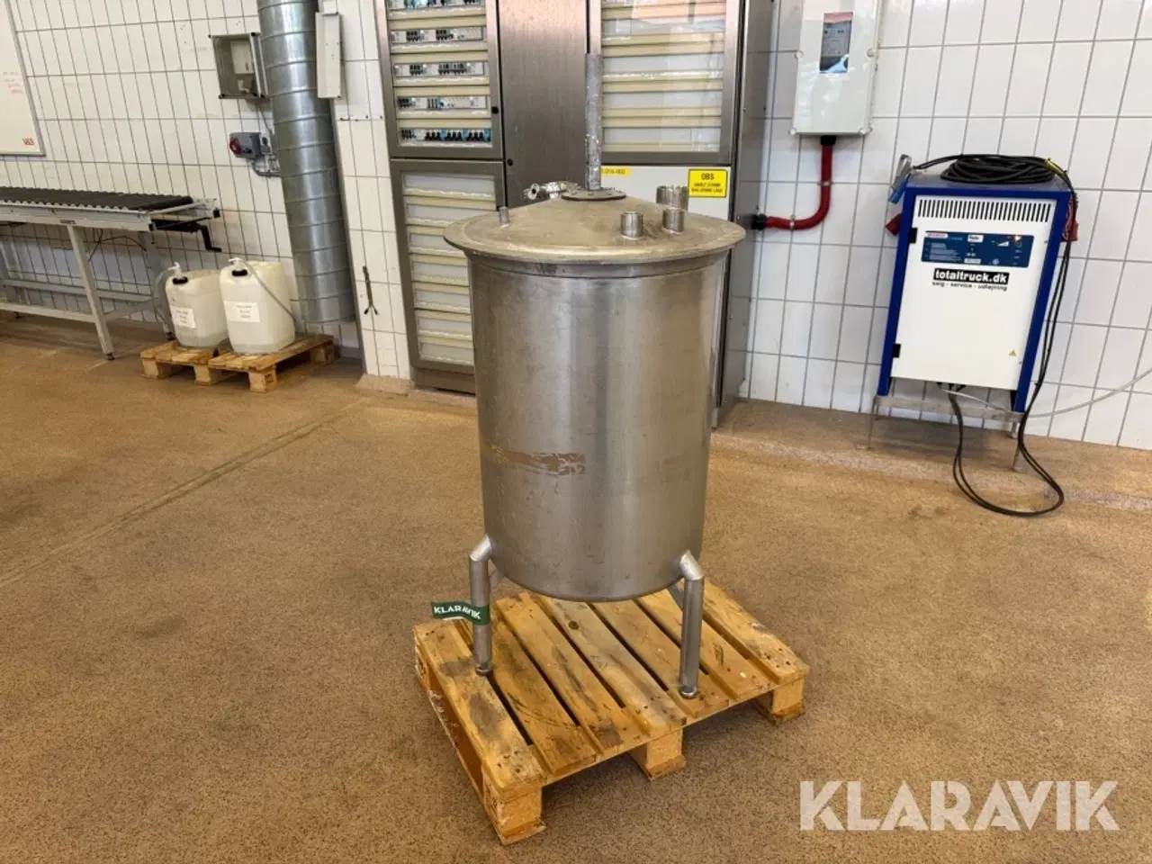 Billede 1 - Rustfritstål tank