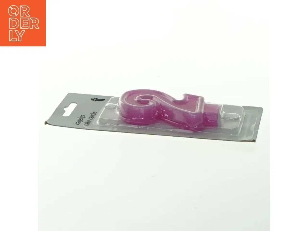 Billede 2 - Kagelys nummer 2 fra Tiger (str. 14 cm)