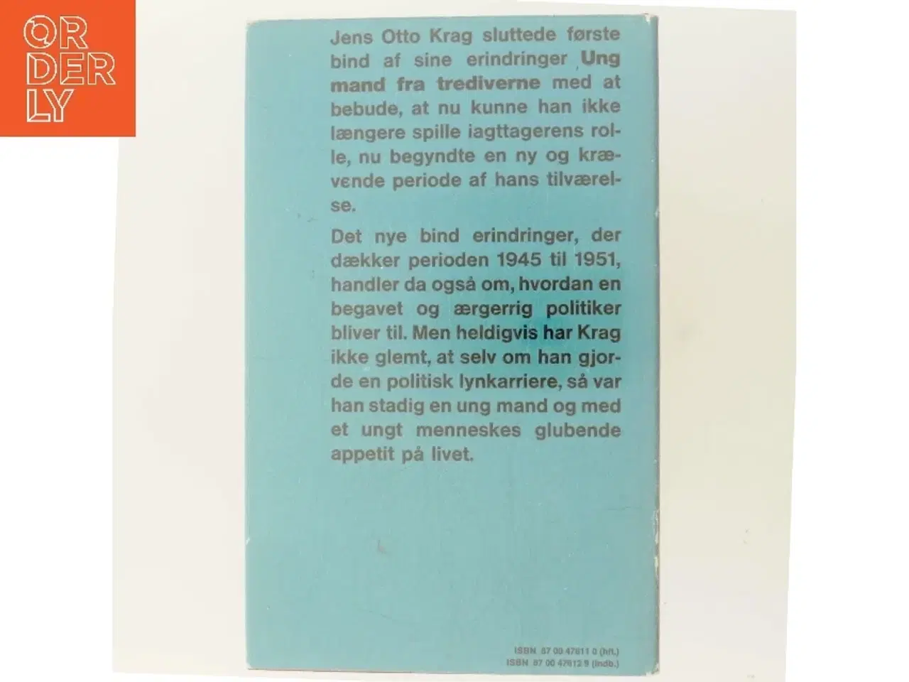 Billede 3 - Travl tid, god tid af Jens Otto Krag (Bog)