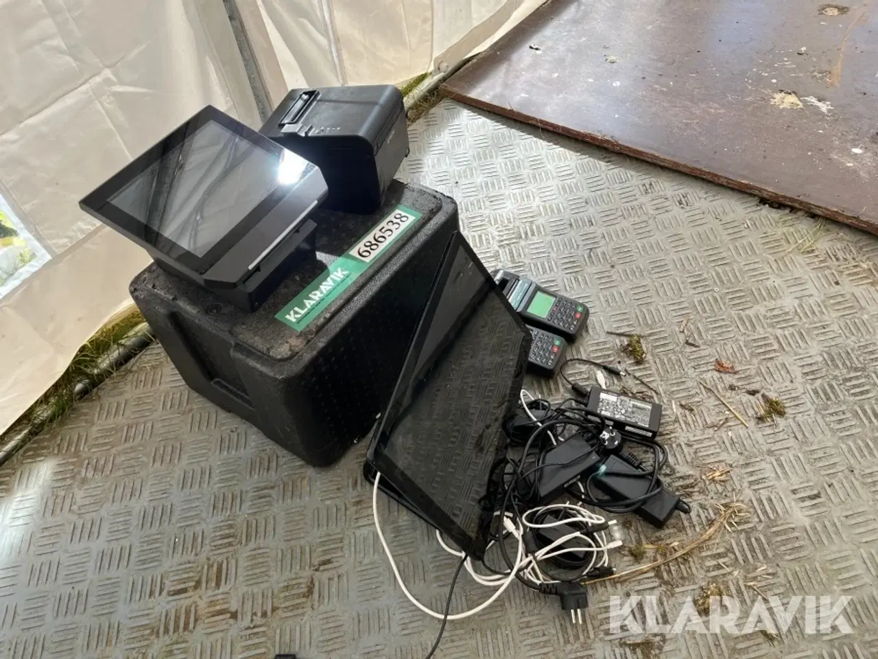 Billede 2 - Salgsterminal, dankortterminal og bonprinter
