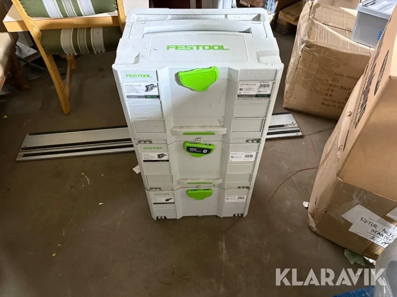 Billede 1 - Systainer Festool med skinne