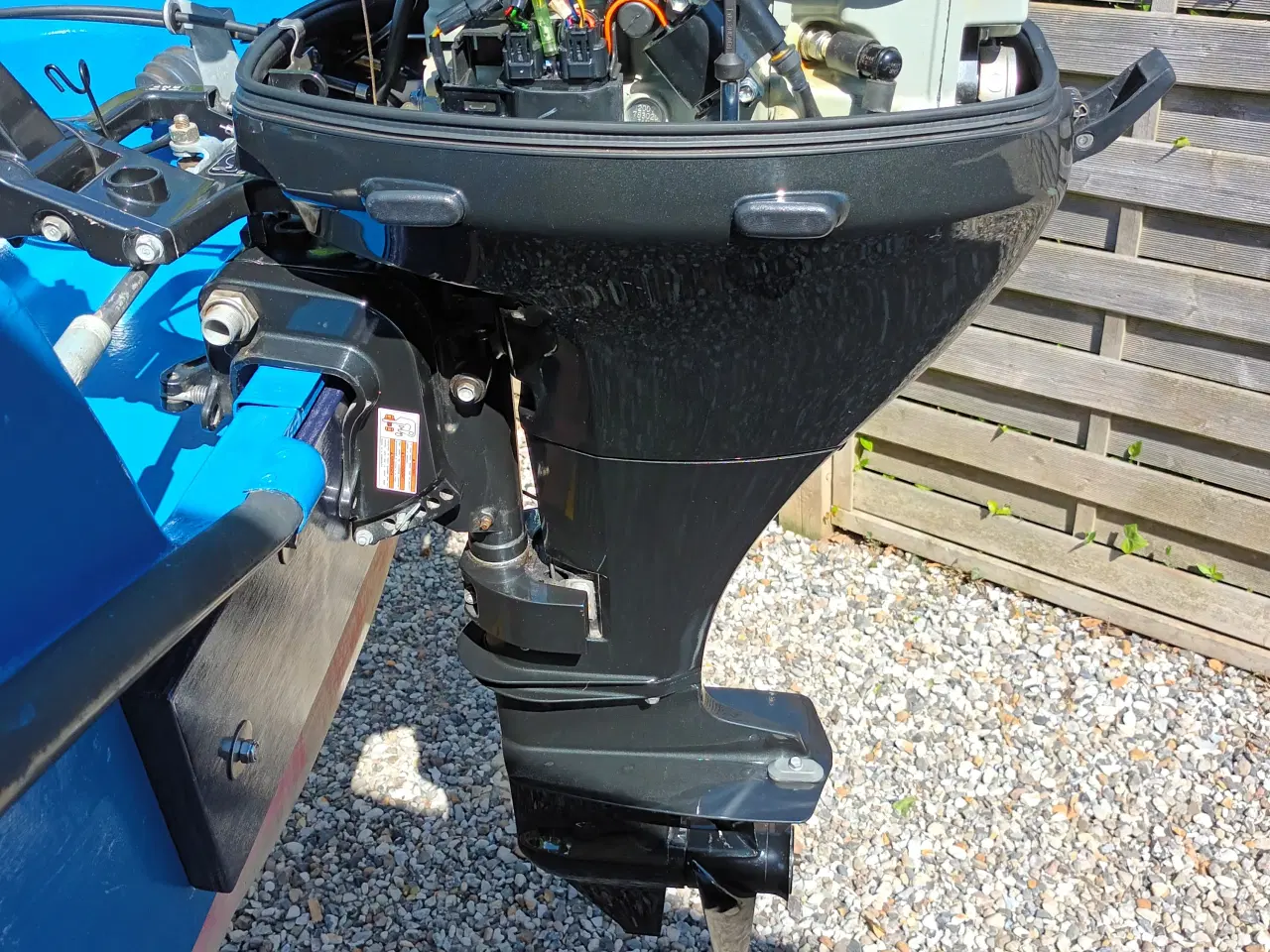 Billede 7 - Nordeck 15 med ratstyring, 15 hk suzuki, trailer.