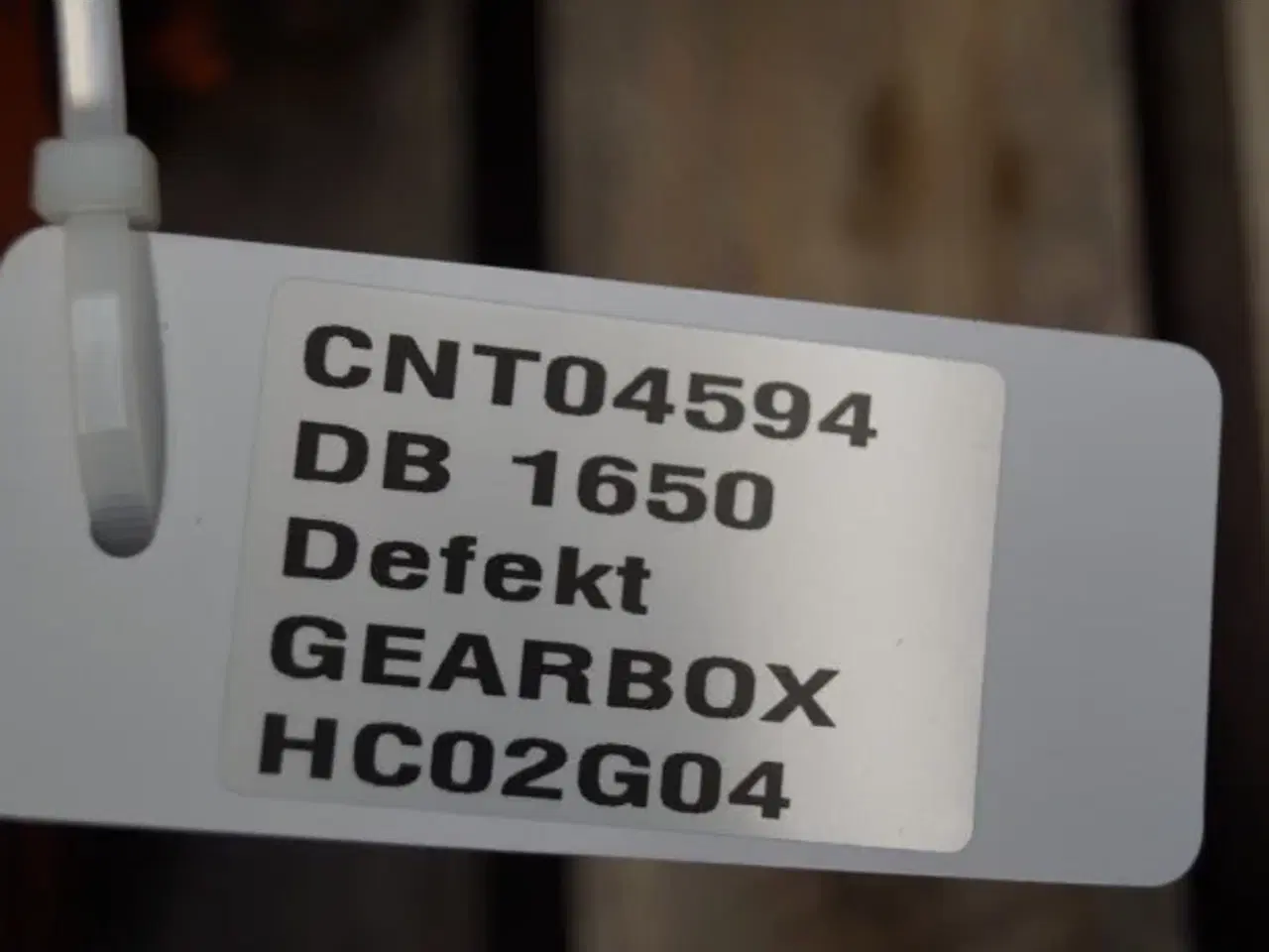 Billede 3 - Dronningborg D1650 Gearkasse 46112000