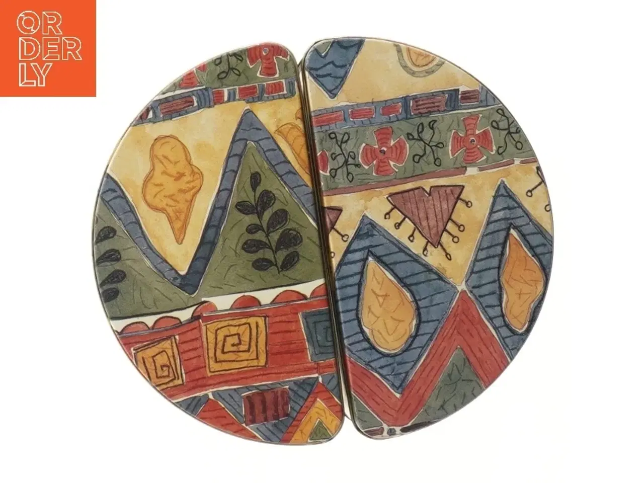 Billede 4 - Dekorative dåser fra Søstrene Grene (str. 9x17x8,5 cm)