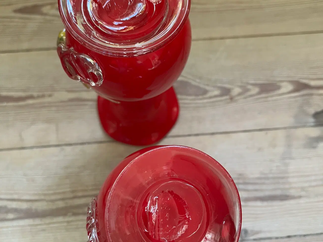 Billede 7 - 2 røde glasvase