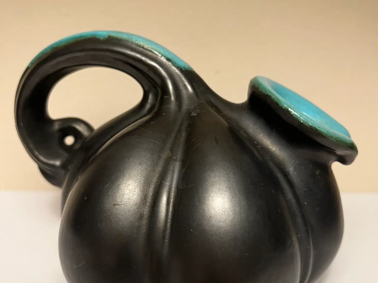 Billede 2 - Smuk Michael Andersen keramik græskar kande 