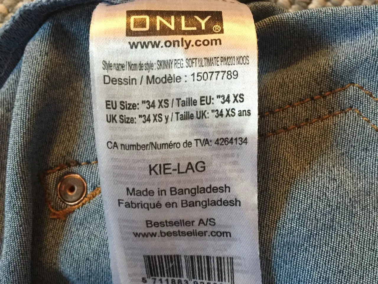 Billede 4 - Only jeans str. XS længde 34
