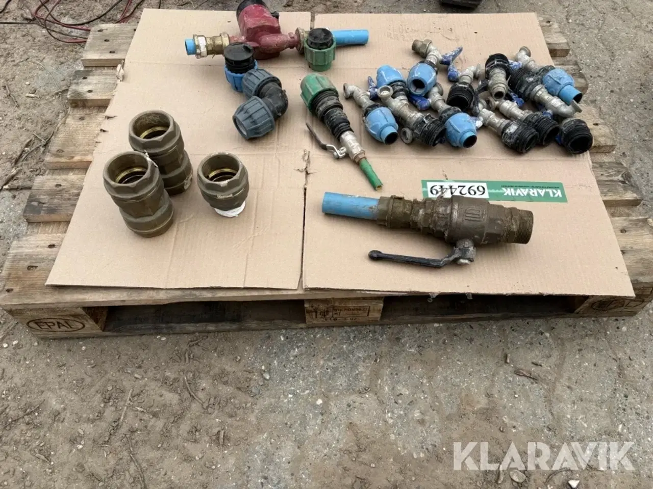 Billede 3 - Parti vand-/PE fittings og ventiler