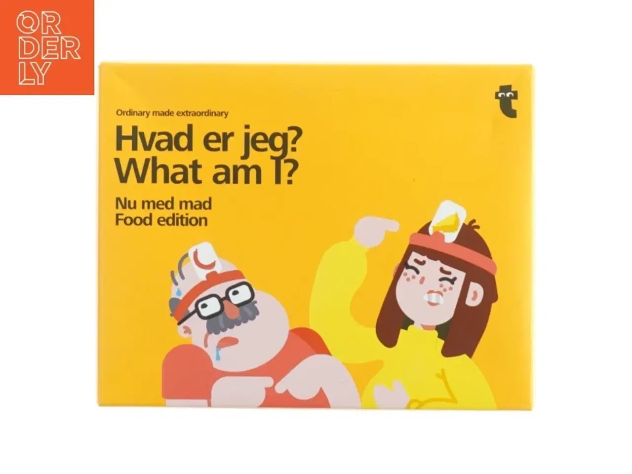 Billede 1 - Gættelegsspil &#39;Hvad er jeg? What am I? - Food edition&#39; fra Tiger (str. 21x16,5 cm)