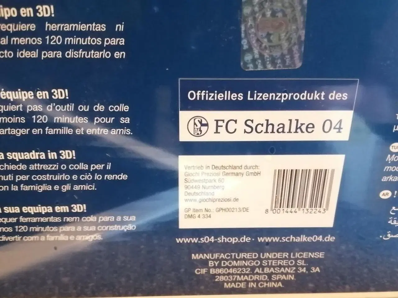 Billede 5 - FC SCHALKE 04, NYT 3D STADION SAMLESÆT