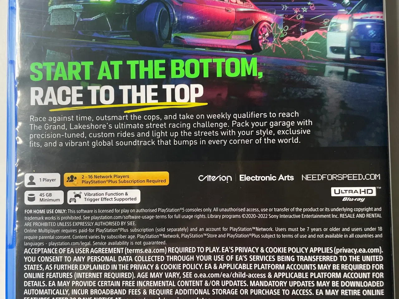Billede 7 - BIL RAT MED PEDALER + 1 SPIL - ‘NEED FOR SPEED’25