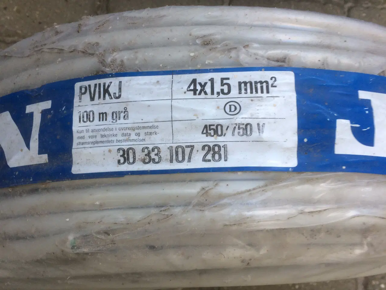 Billede 1 - El kabel. 75. m 4x1,5 mm2