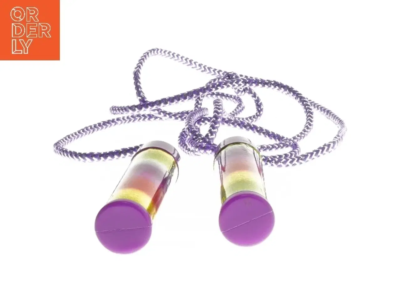 Billede 1 - Sjippetov med farverige håndtag (str. 200 cm)