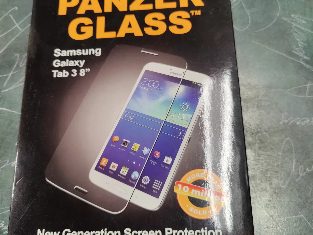 Billede 1 - Panzer glas til Galaxy tab3 8"