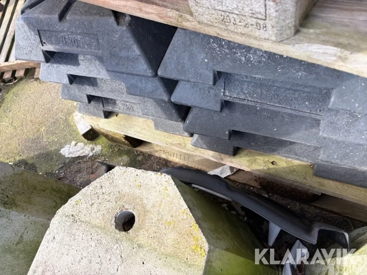 Billede 5 - Plast/komposit med ballast 24 styks