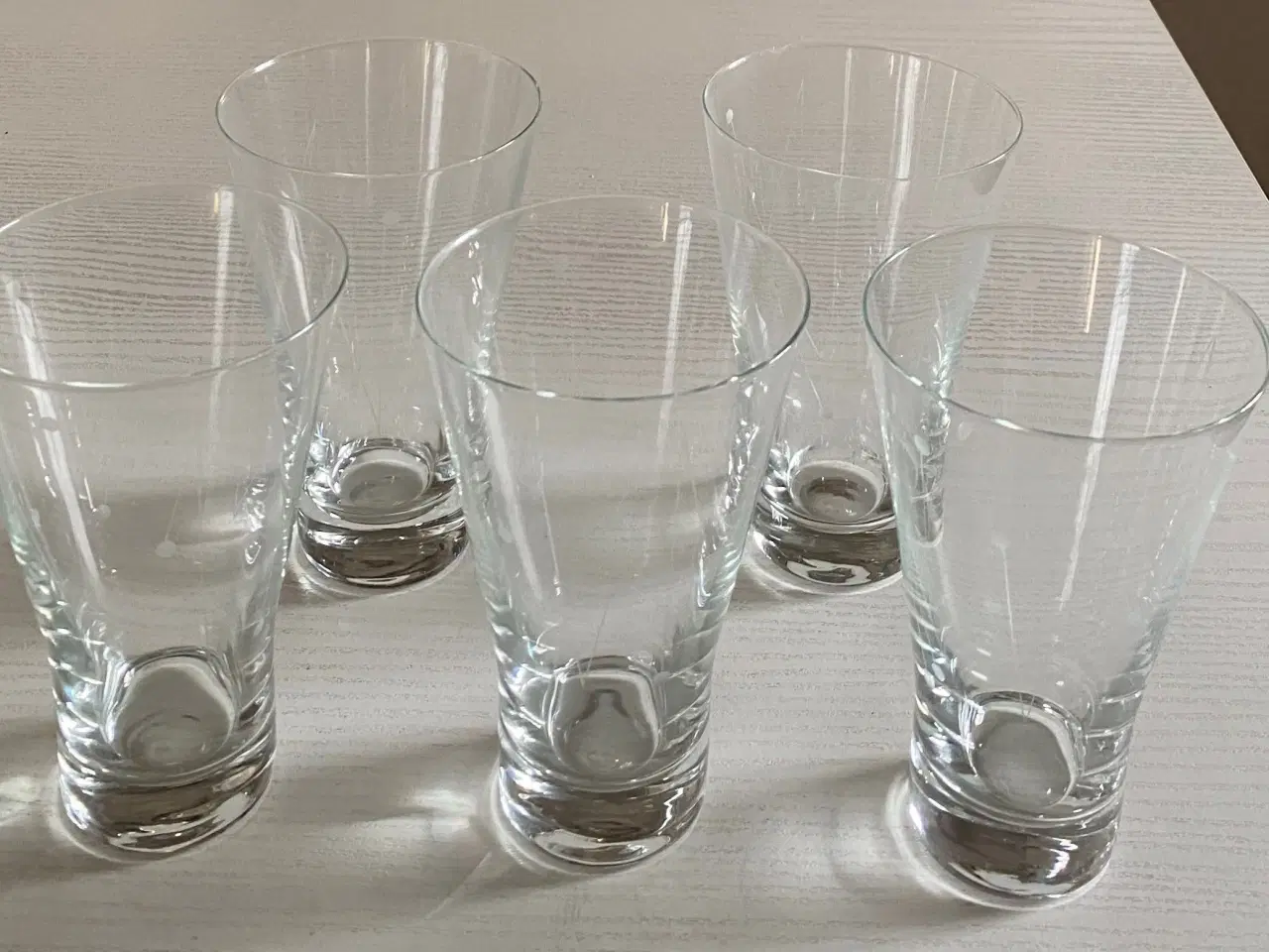 Billede 1 - Øl-vandglas, Holmegaard
