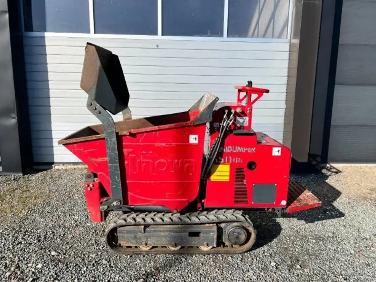 Billede 1 - HINOWA HS 1100 - SELVLÆSSER Larvebåndsdumper / Ny motor