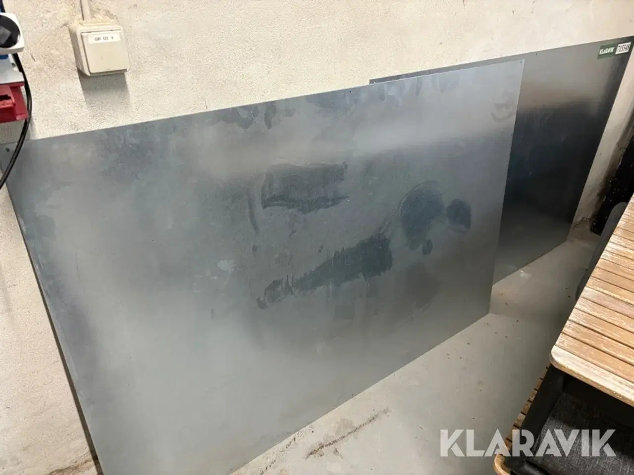 Billede 1 - Rustfri plader 2 styk