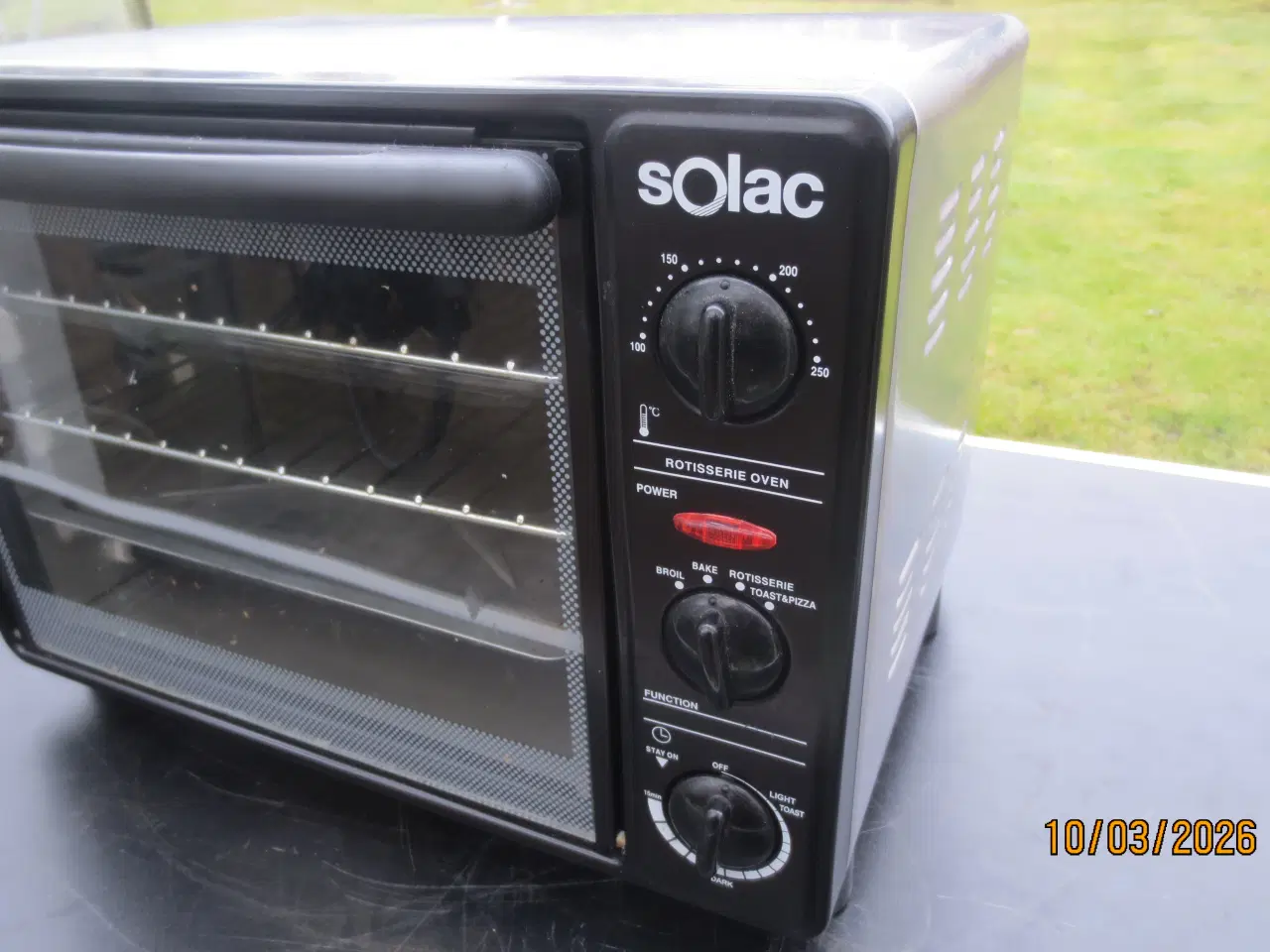 Billede 2 - 1 stk Solac Miniovn Model N301 E2