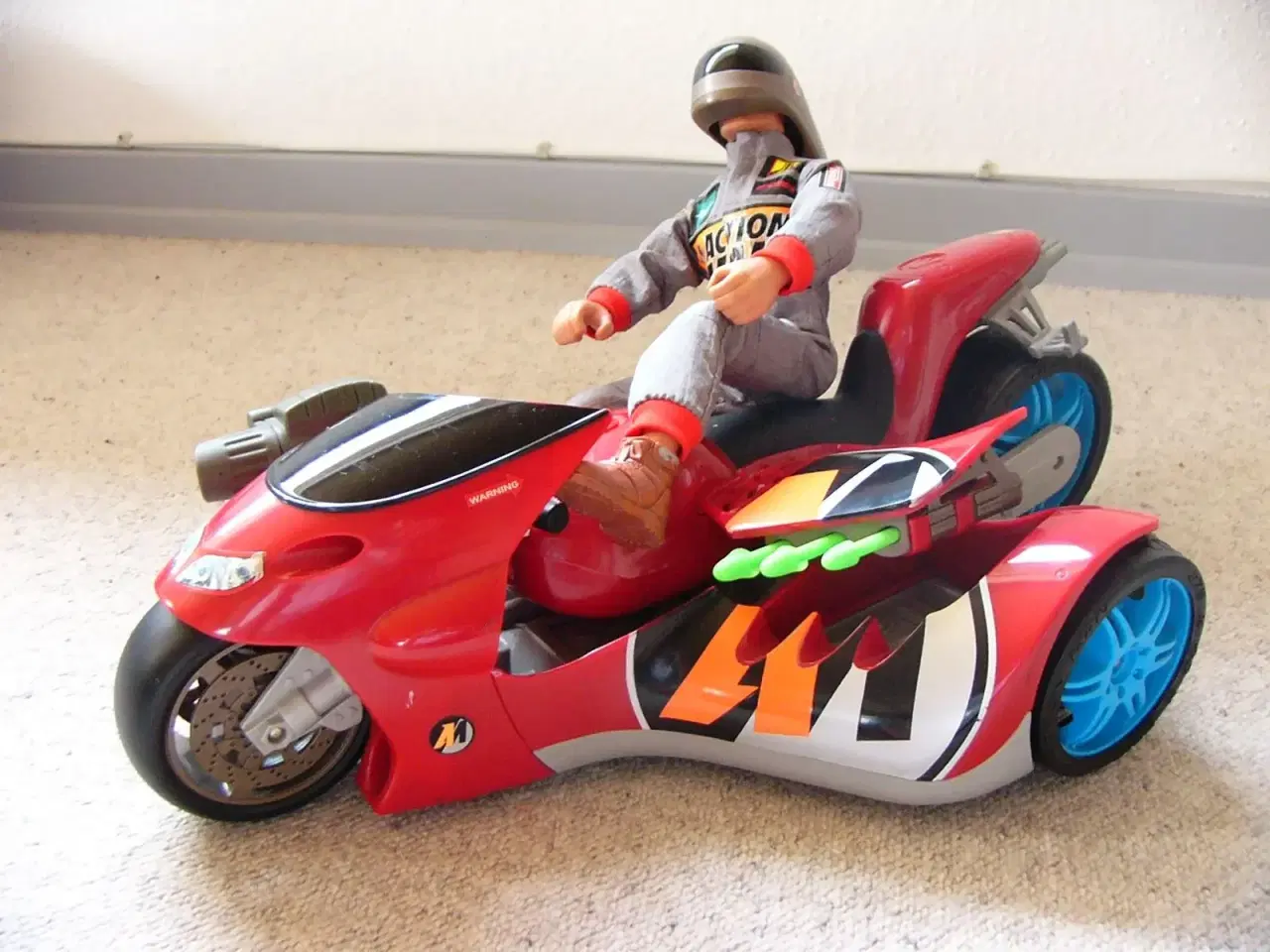 Billede 3 - Actionman med motorcykel