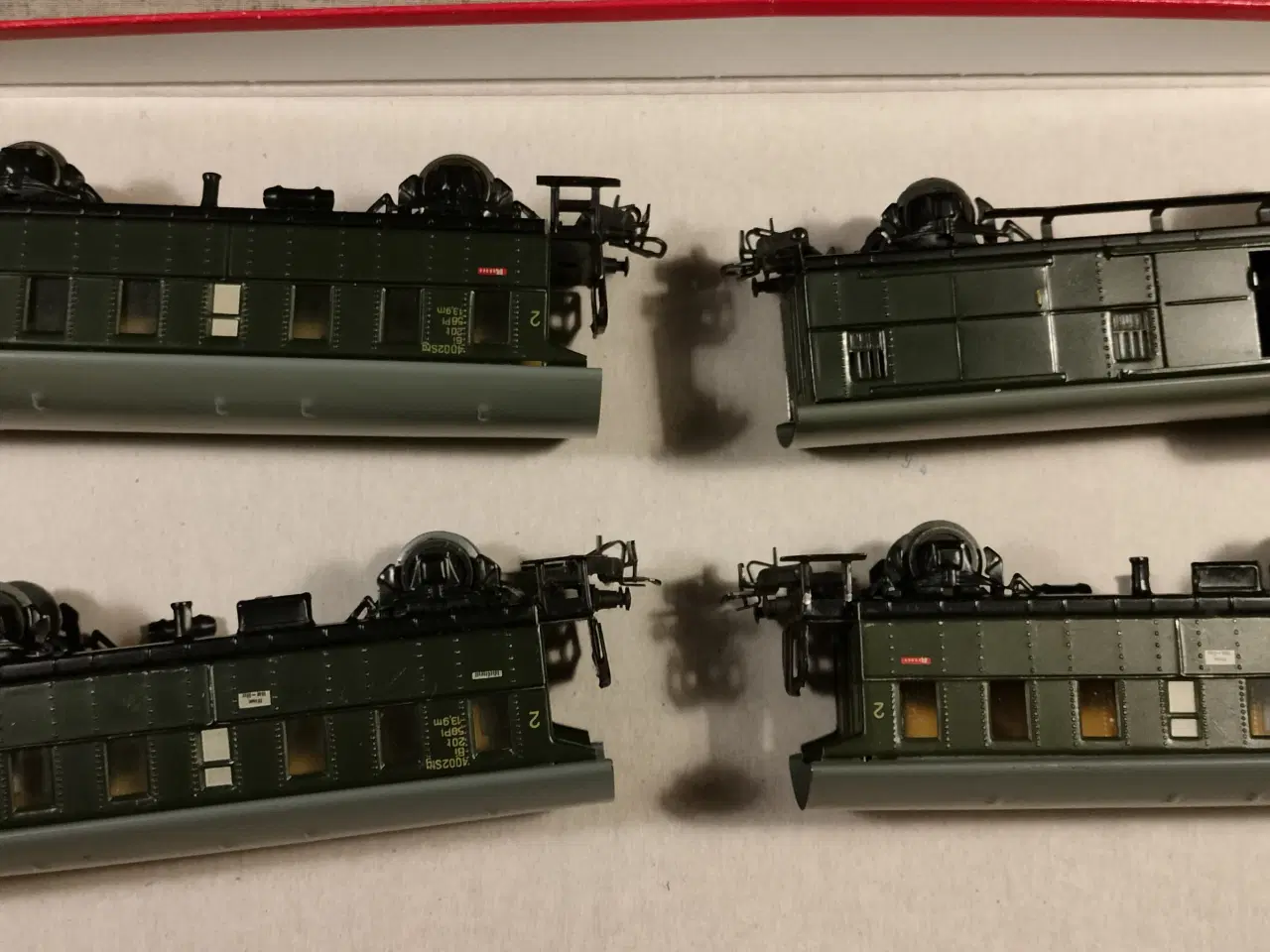 Billede 2 - Märklin Passagervogne 4002 (3stk) + Pakvogn 4003,