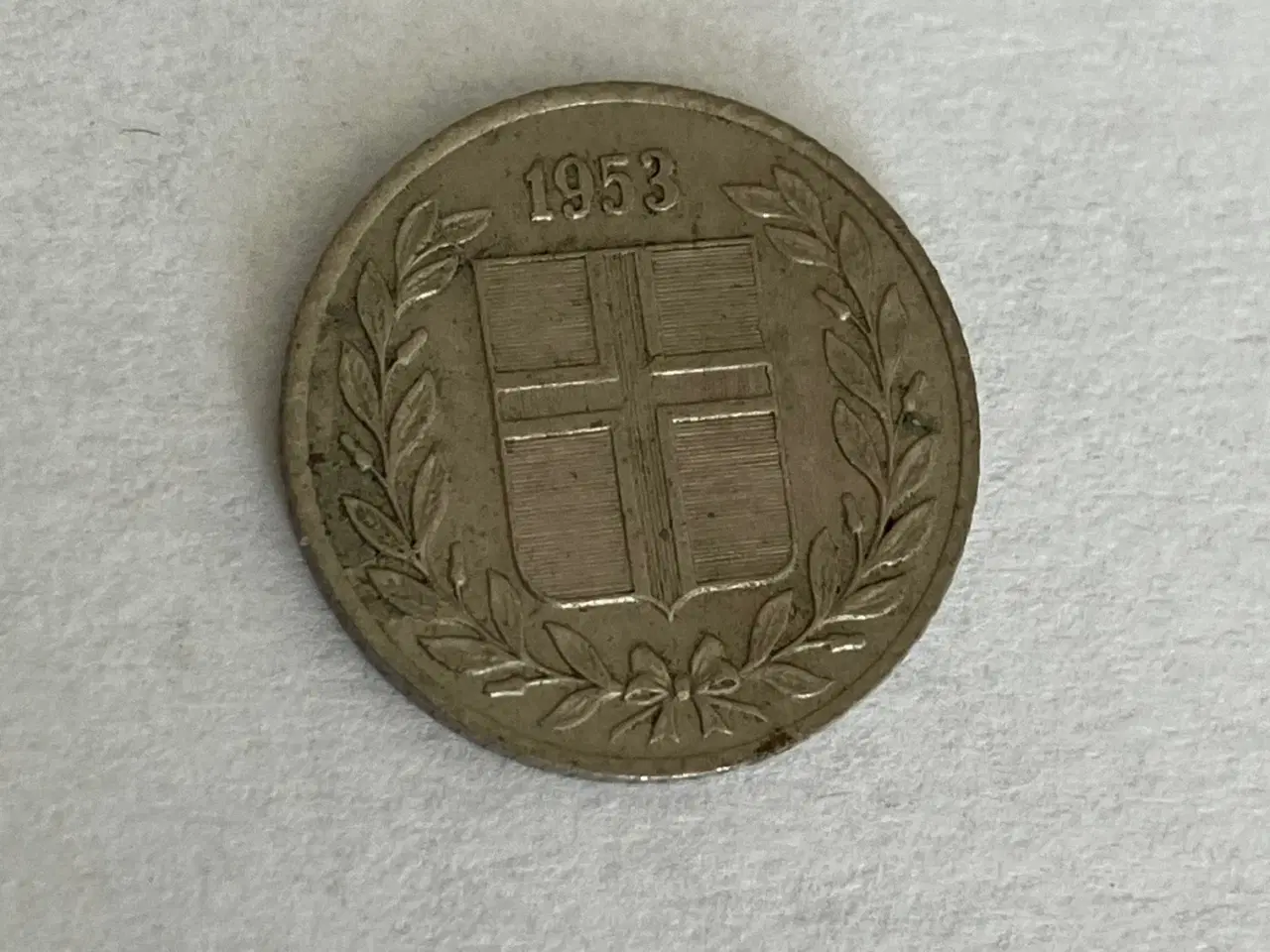 Billede 1 - 10 Aurar Iceland 1953