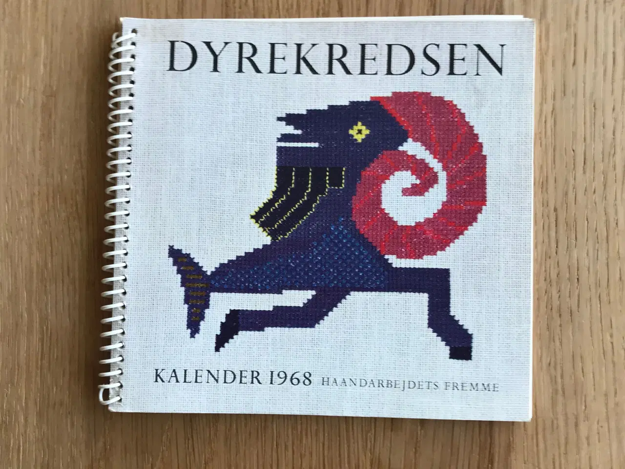 Billede 1 - Kalender 1968  -  Haandarbejdets Fremme