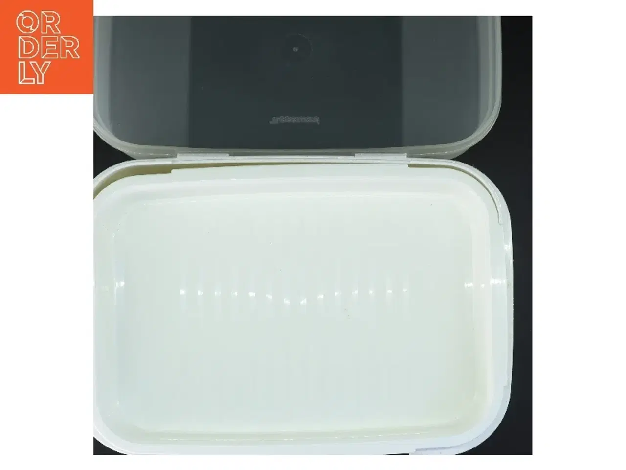 Billede 5 - Plastik opbevaringsboks med låg fra Tupperware (str. 28,5x20 cm)