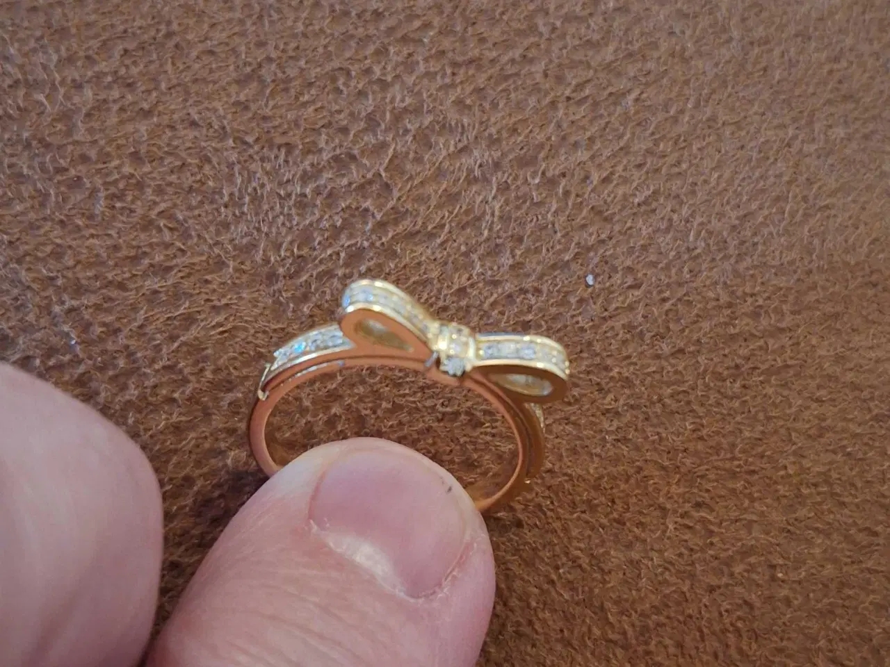 Billede 6 - Forgyldt sølvring 