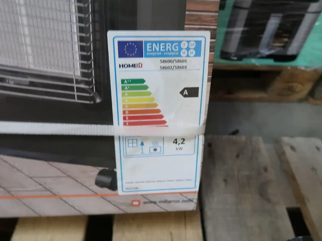 Billede 3 - HOME It sammenklappelig gasvarmeovn med varmeblæser 4,2 kW