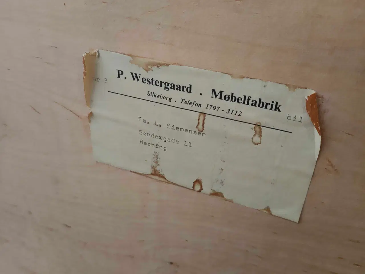 Billede 7 - Flot 4-skuffet teaktræs kommode på ben