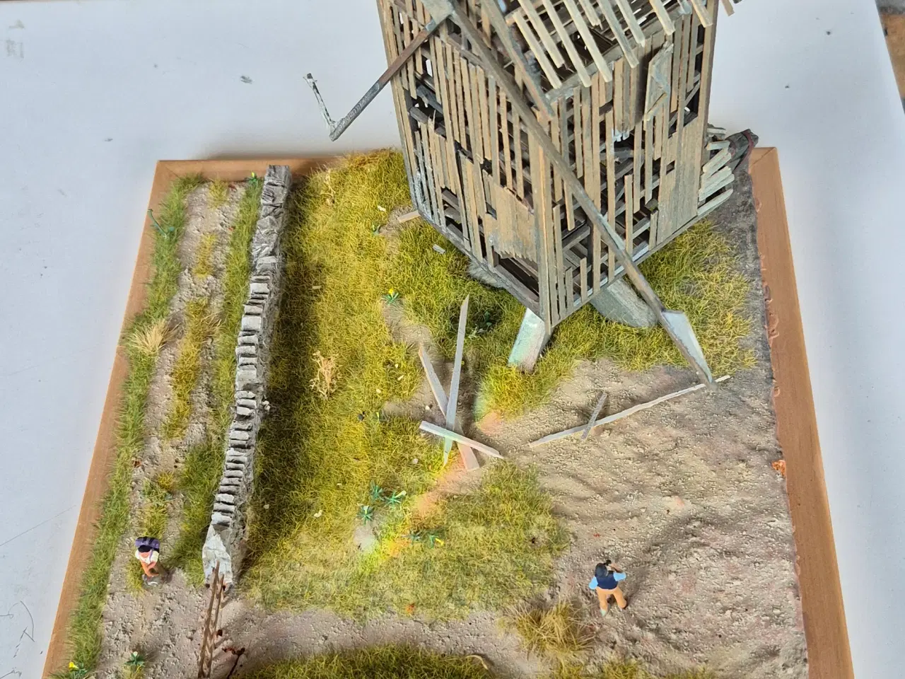 Billede 16 - DIORAMA STUB MØLLE H0