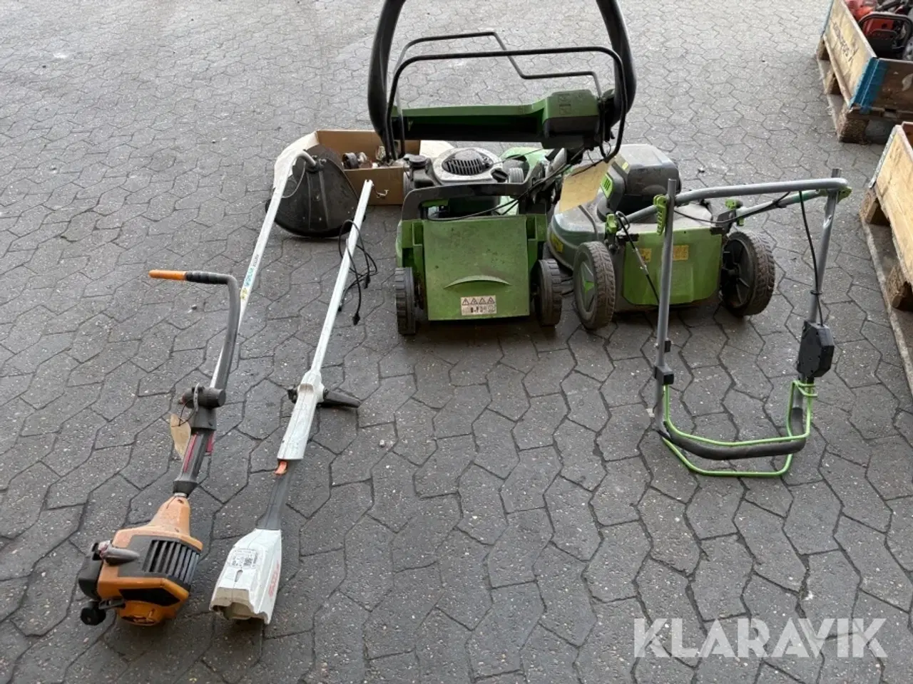 Billede 3 - Græsslåmaskiner og græstrimmere Garden, Viking, STIHL og partner 4 maskiner