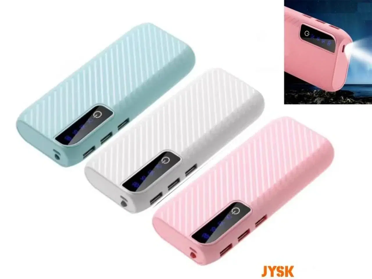 Billede 1 - 3 STK. POWERBANK