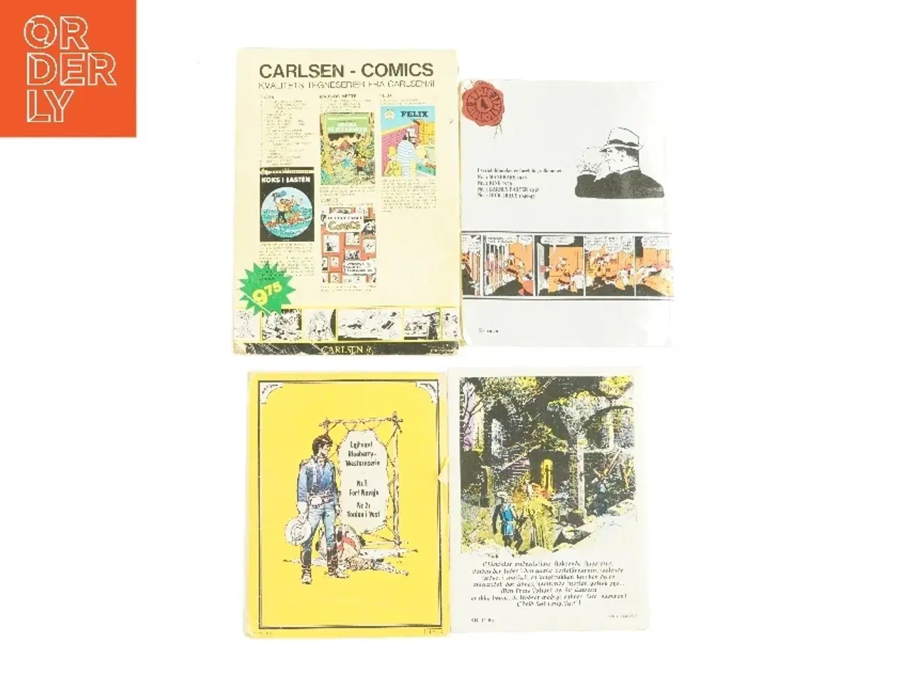 Billede 2 - Forskellige tegneserier (4 stk)