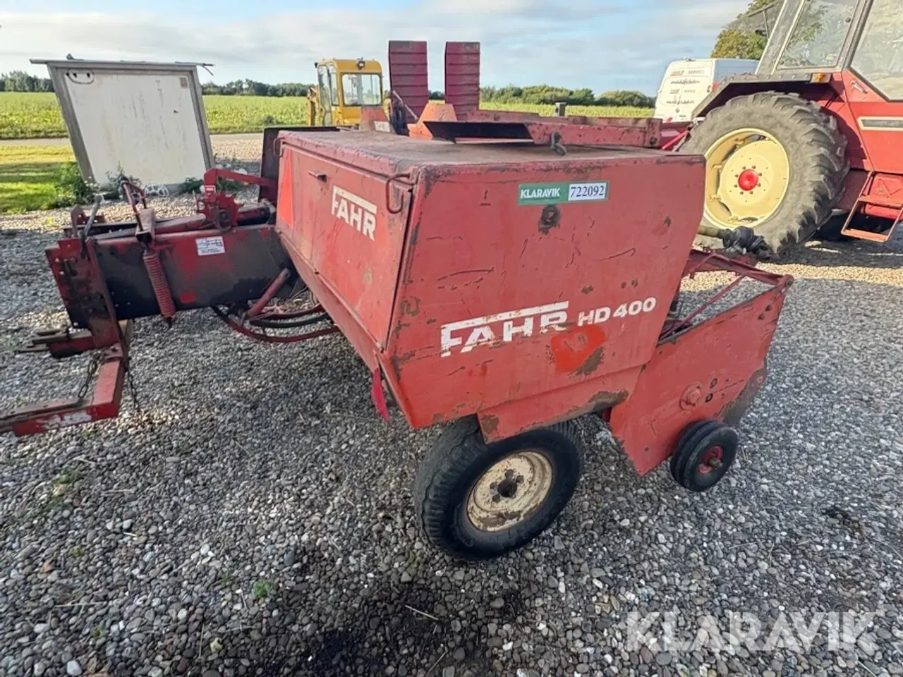 Billede 3 - Ballepresser Fahr HD400