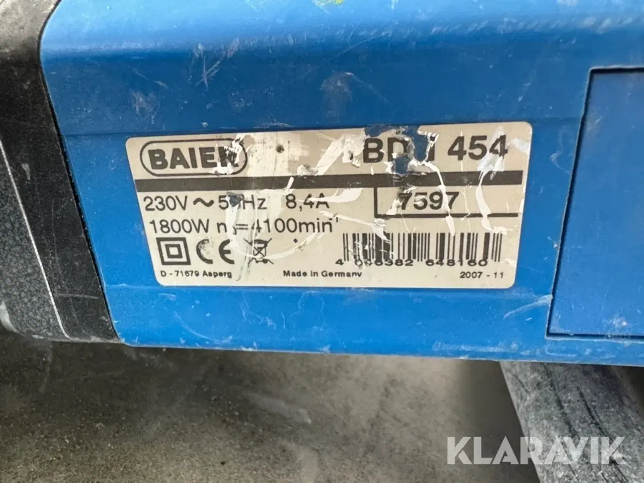 Billede 4 - Rilleskære Baier BDN 454