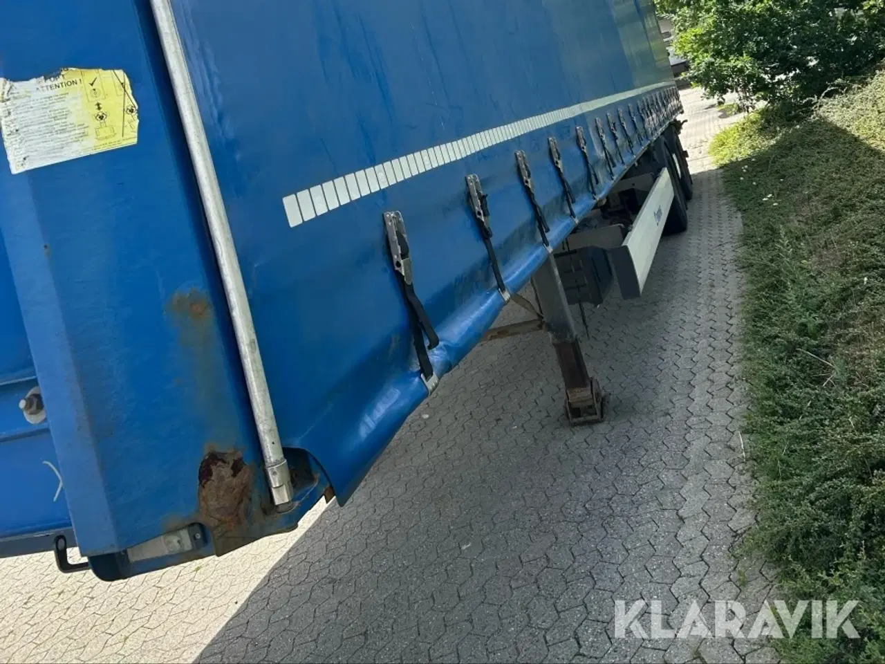 Billede 4 - Gardin trailer Krone SZP 18