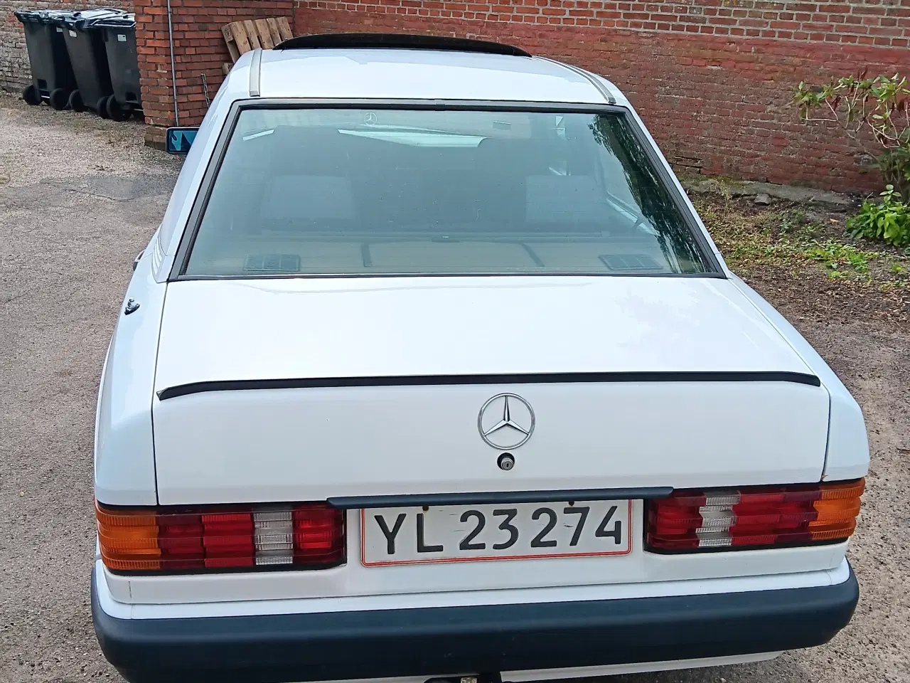 Billede 5 - Mercedes 190 2.5 D nysynet med plader 