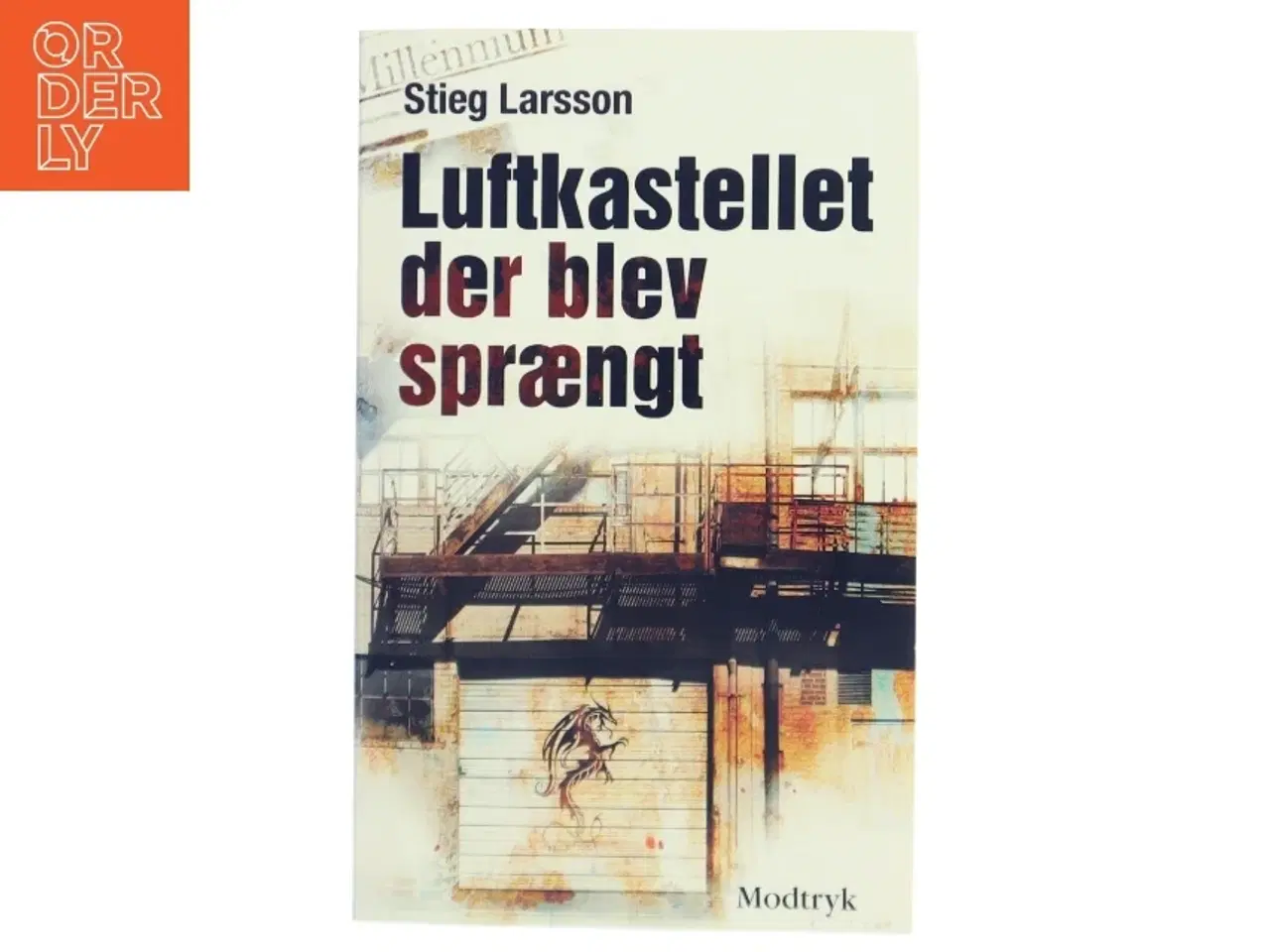 Billede 1 - Luftkastellet Der Blev Spraengt (af Stieg Larsson) [Imported] [Paperback] (Danish) (Millennium, 3. Bind) af Stieg Larsson (Bog)