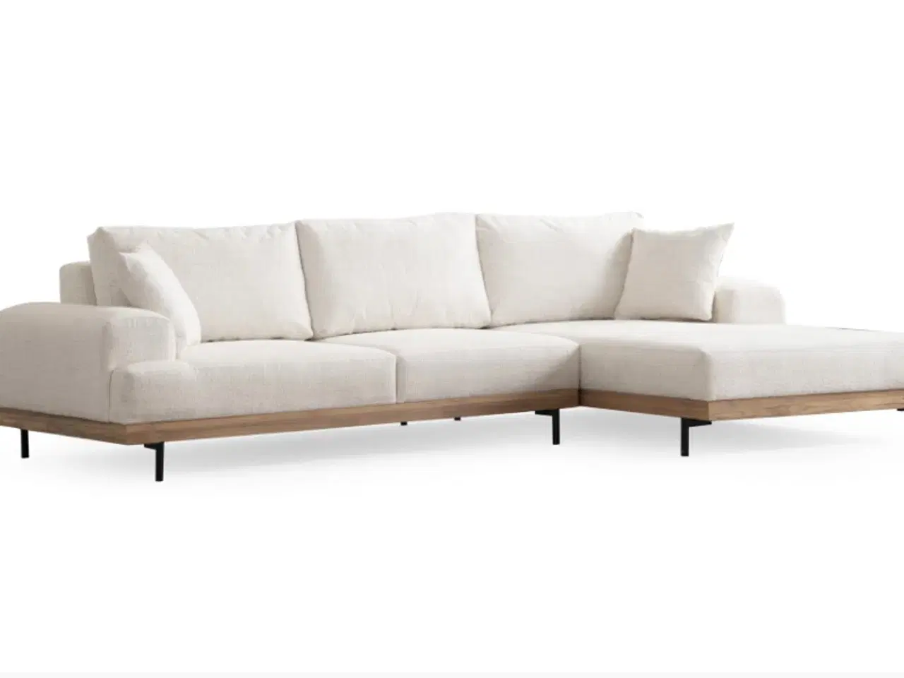 Billede 4 - Eksklusiv Håndlavet L-Sofa i Minimalistisk Design