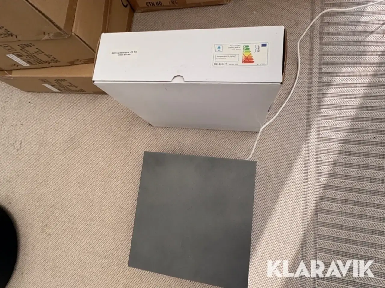 Billede 4 - Led lamper Solar Matrix up/down 20W 15 Led Dali Antrasit 4K 15 styk