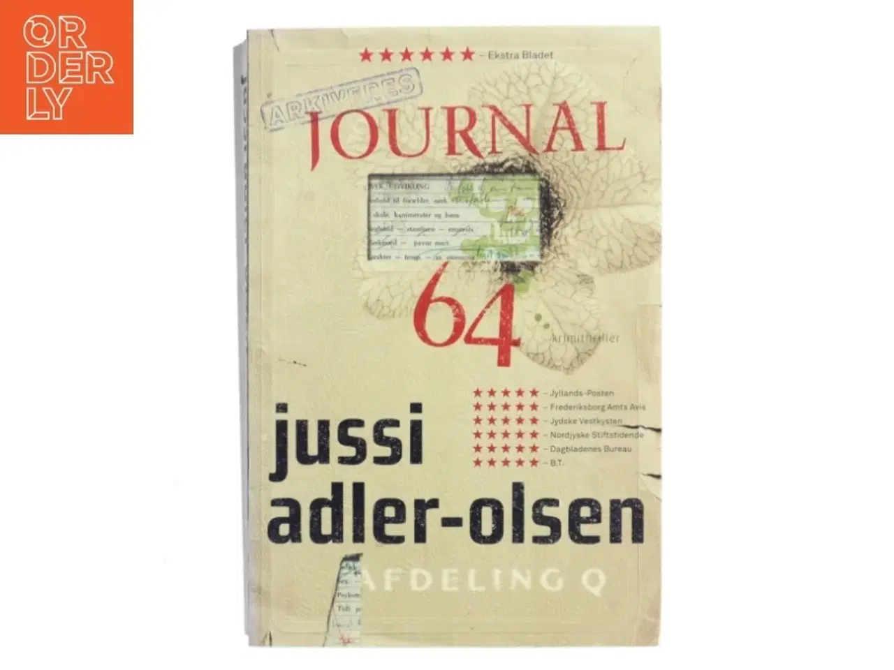 Billede 1 - Journal 64 af Jussi Adler-Olsen (Bog)