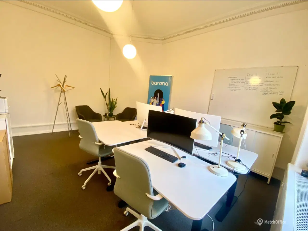 Billede 4 - Kontor ved søerne til 4-5 pers. 3.550 kr. pr plads