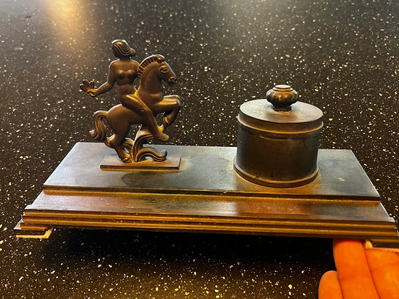 Billede 2 - Bronze blækhus