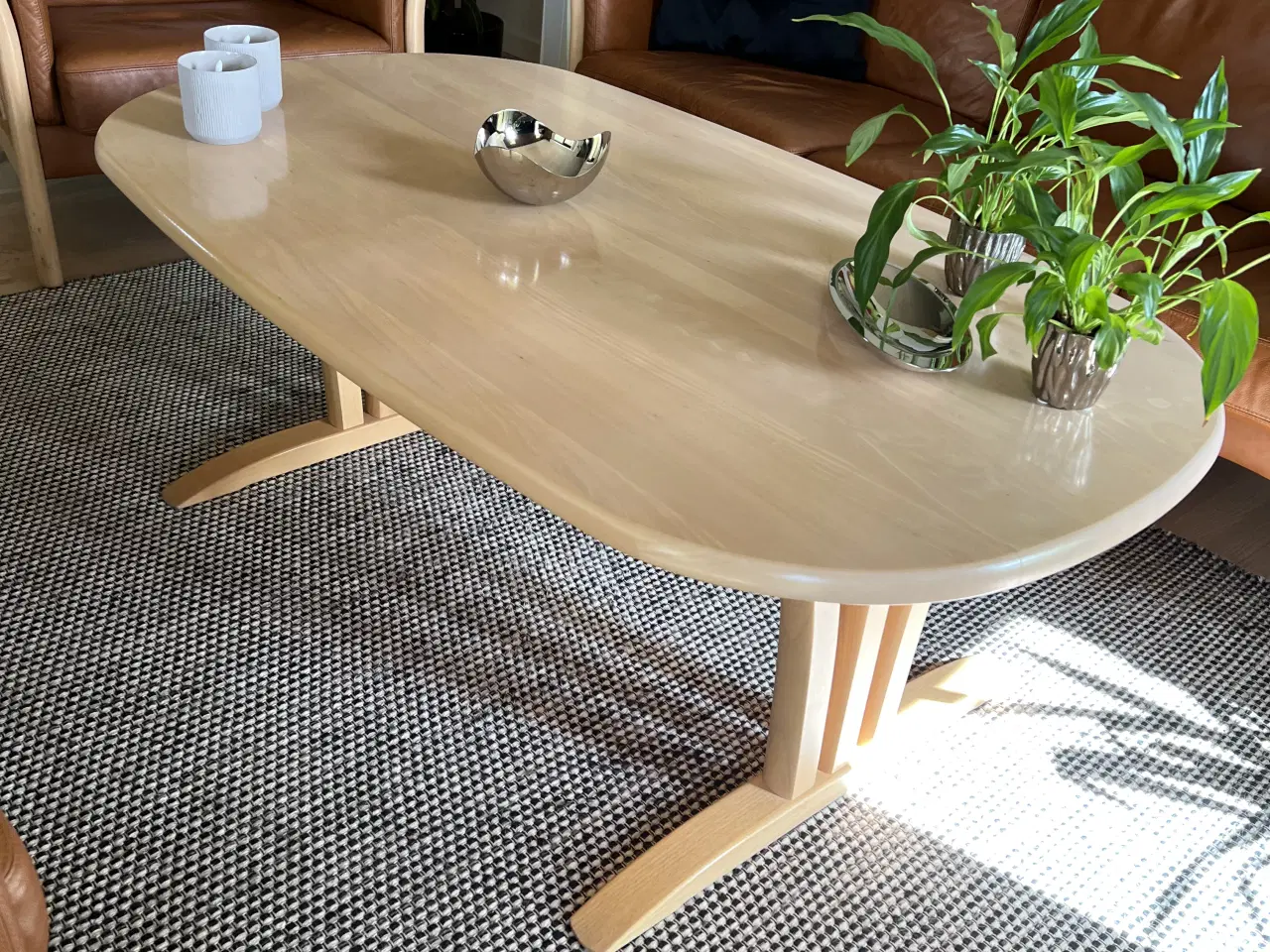 Billede 1 - Sofabord lidt brugt, bøg